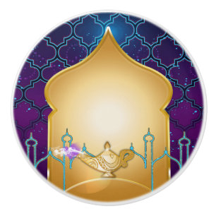 Arabische Nachten Magische Lamp Marokkaanse Slaapk Keramische Knop