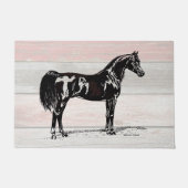 Arabische Paard Deur Mat (Voorkant)