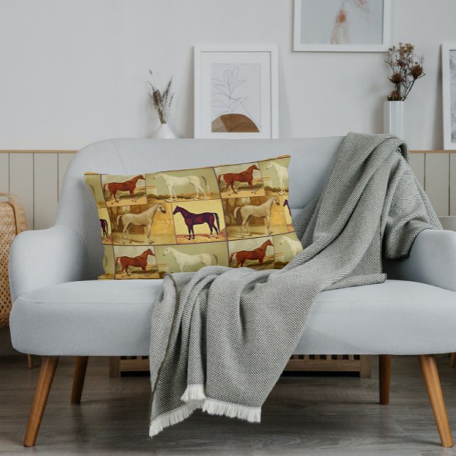  Arabische paarden - collage Kussen (Creator heeft geüpload)