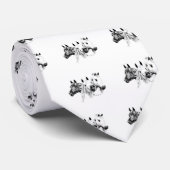 Arabische paarden stropdas (Opgerold)