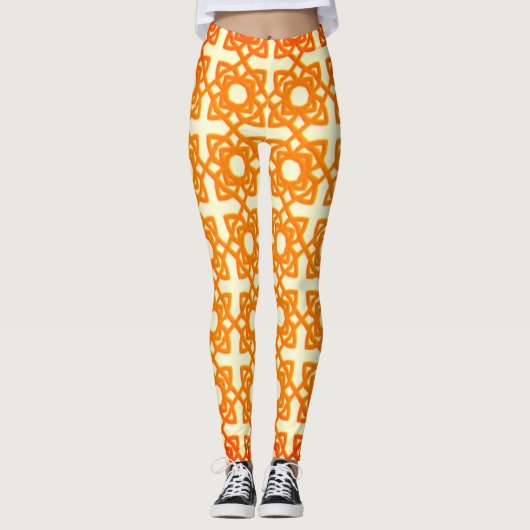 Arabische patroon leggings (Voorkant)