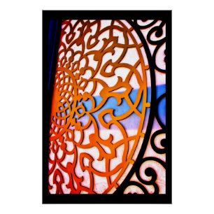 Arabische poort perfect poster