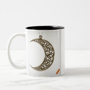 Arabische stijl tweekleurige koffiemok
