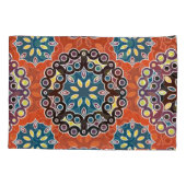 Arabische tegel, patchwork patroon. kussensloop (Achterkant)