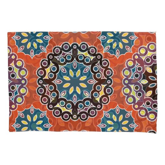 Arabische tegel, patchwork patroon. kussensloop (Voorkant)