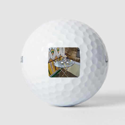 Arabische thee golfballen (Voorkant)