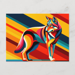 Arabische Wolf Briefkaart