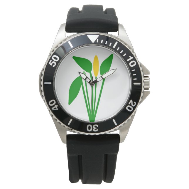 Araceae eWatch Horloge (Voorkant)