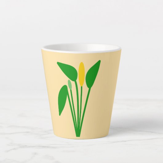 Araceae Latte Mok (Voorkant)