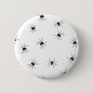Arachanofobie (spieren) (Creepy Crawly Insects) Ronde Button 5,7 Cm