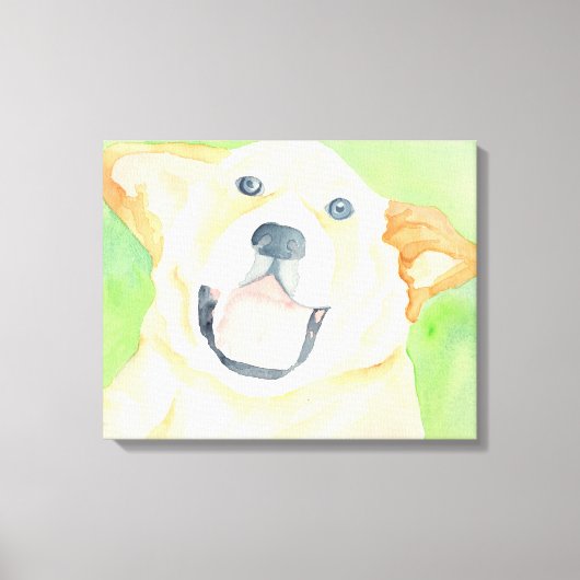 Arachide mignonne Beagle toile envelopper (Recto)