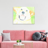 Arachide mignonne Beagle toile envelopper (Insitu(Salon))