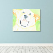 Arachide mignonne Beagle toile envelopper (Insitu (Plancher de Bois))