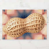 Arachide, Stickers pour Conteneur alimentaire par  (Étiquettes simples)