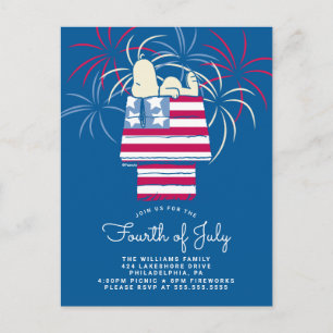 Arachides 4 juillet Invitation Pique-Nique