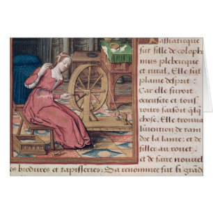 Arachne uit "Vie des Femmes Celebres"