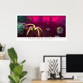 Arachnid Sunset Poster (Thuiskantoor)