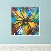 arachnis III Canvas Afdruk (Insitu (Houten vloer))