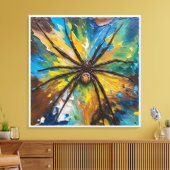 arachnis III Canvas Afdruk (Insitu (Woonkamer))