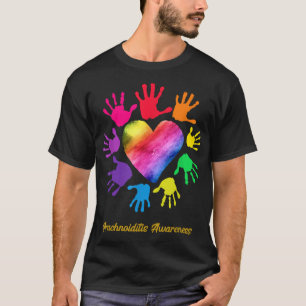 Arachnoiditis Awareness Hands Arachnoiditis Gift 3 T-shirt