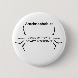 Arachofobie Ronde Button 5,7 Cm