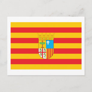 Aragon Flag Briefkaart