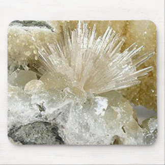 Aragonite en Quartz Muismat