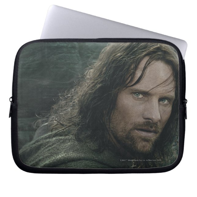 Aragorn en Ringwraiths Laptop Sleeve (Voorkant)