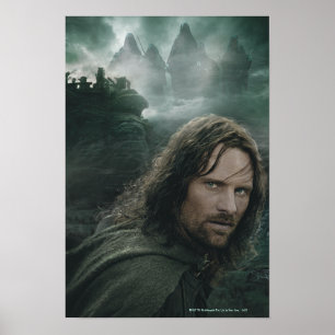 Aragorn en Ringwraiths Poster