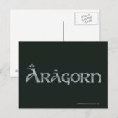 Aragorn logo briefkaart (Voorkant / Achterkant)