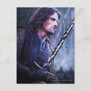 Aragorn met bloed briefkaart