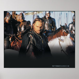 Aragorn op Horseback Poster