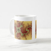 Araignée asiatique - Mug fractale (Devant gauche)