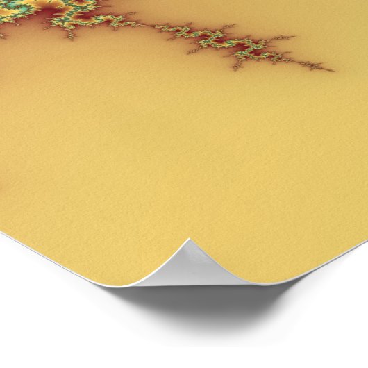 Araignée asiatique - Poster fractal (Coin)