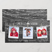 Araignée de fond couleur monochrome 3 Cartes photo (Devant / Derrière)