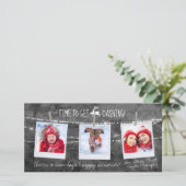 Araignée de fond couleur monochrome 3 Cartes photo (Debout devant)