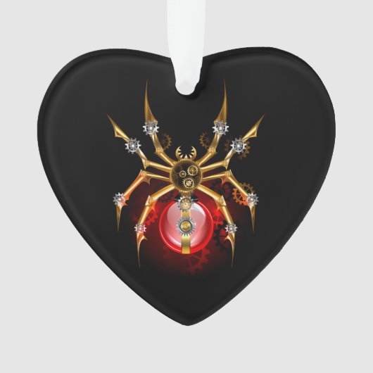 Araignée en vapeur noire (devant)