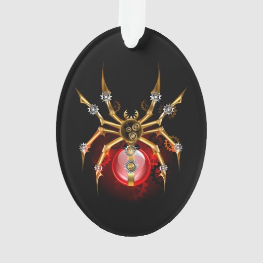 Araignée en vapeur noire (dos)