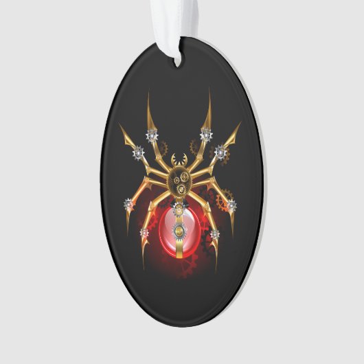 Araignée en vapeur noire (devant)