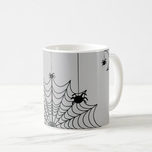 Araignée Web Halloween Mug (Devant droit)