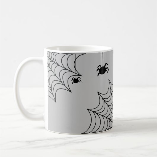 Araignée Web Halloween Mug (Gauche)