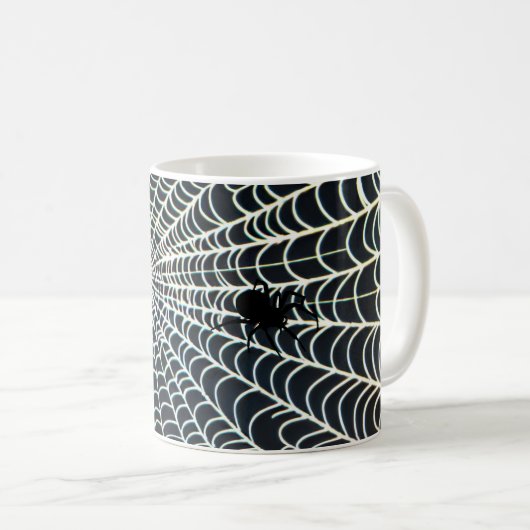 Araignée Web Halloween Mug (Devant droit)