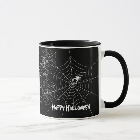 Araignée Web Halloween Mug (Droite)