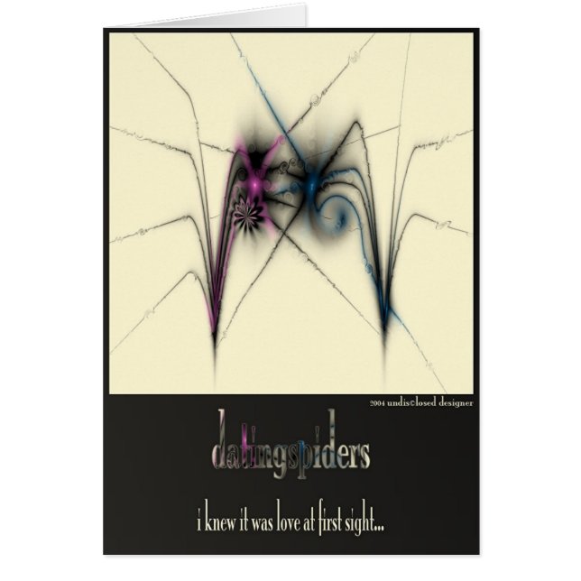 araignées de datation (Devant)
