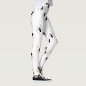Araignées déplaisantes Halloween Leggings (Droite)