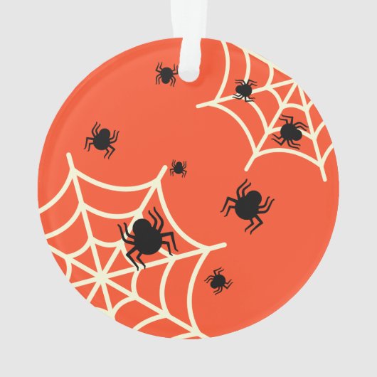 Araignées d'Halloween sur le Web (dos)