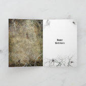 Araignées et carte de Halloween de Webs (Intérieur)