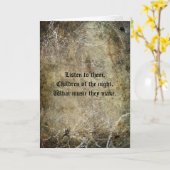 Araignées et carte de Halloween de Webs (Fleur jaune)