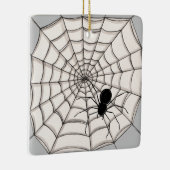 Araignées et ornement en céramique Halloween Web (Droite)