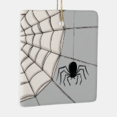 Araignées et ornement en céramique Halloween Web (Droite)